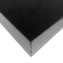 Pianolack schwarzer Mini-Zigarrenhumidor