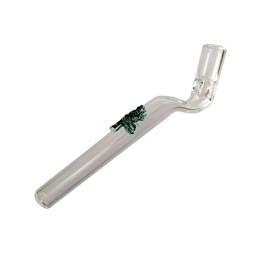 Marihuana-Blatt aus Glas – Glaspfeife