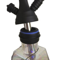 Hookah AMY Deluxe - I need you Rainbow Black