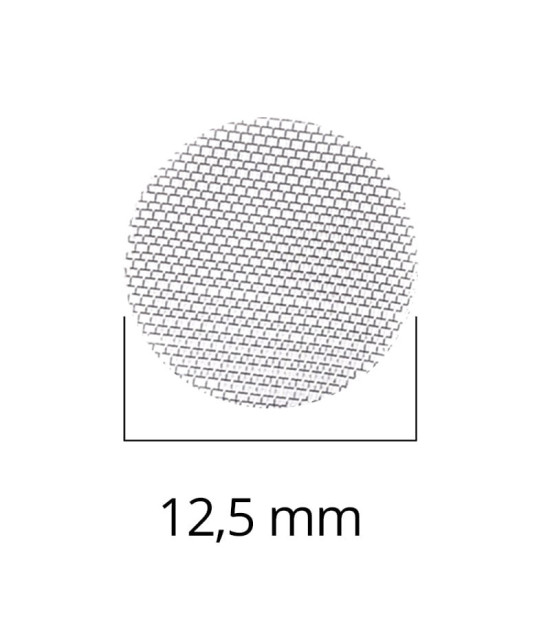 Kleine Pfeifen- und Bongsiebe 12,5 mm, 5 Stück