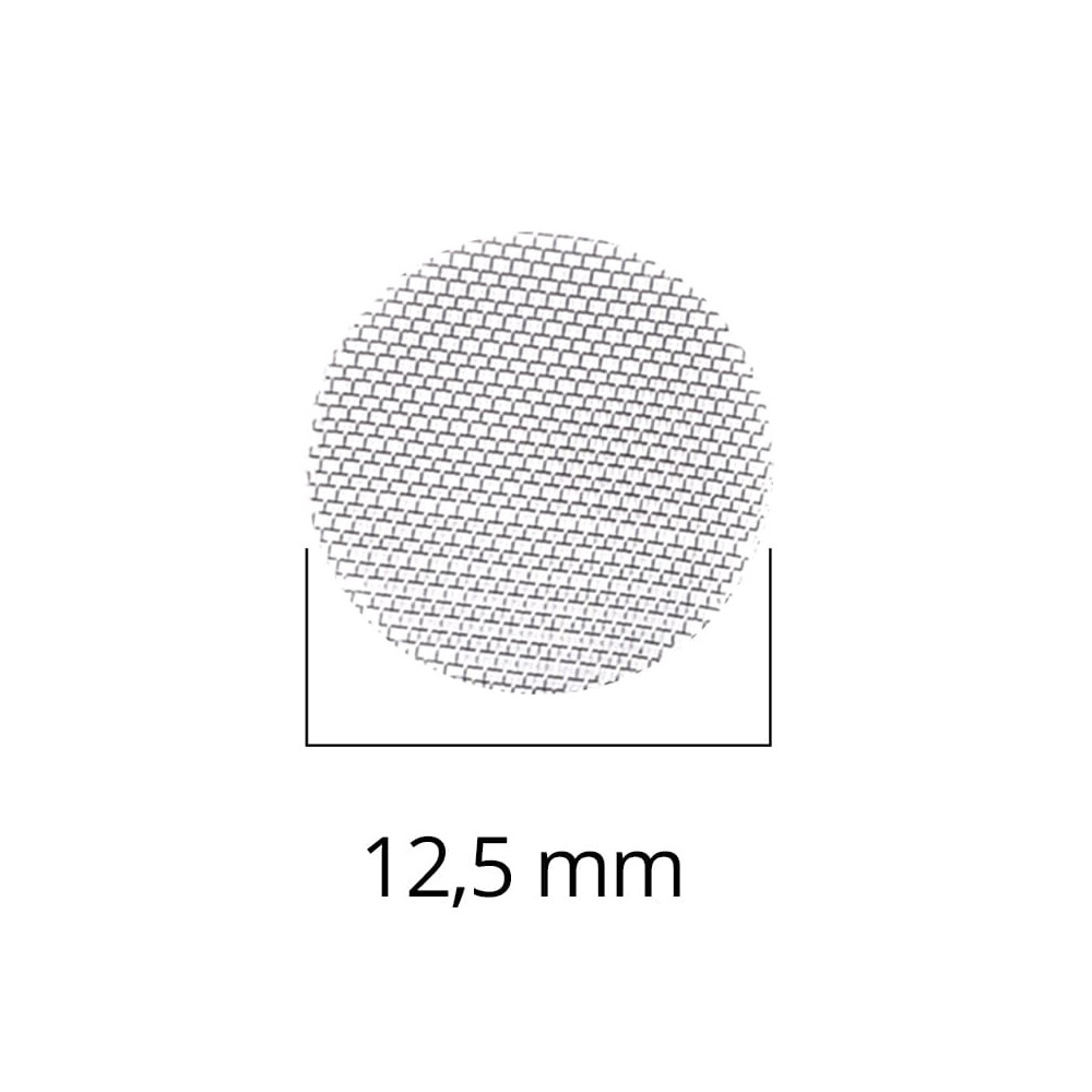 Kleine Pfeifen- und Bongsiebe 12,5 mm, 5 Stück