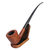 Bruyère-Tabakpfeife Sypuera 69-83 Churchwarden Half Bent Earthly Orange