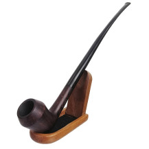 Bruyère-Tabakpfeife Sypuera 64-13 Churchwarden Straight Dunkelbraun