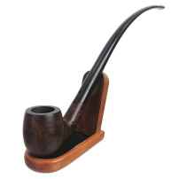 Bruyère-Tabakpfeife Sypuera 73-35 Churchwarden Bent Dunkelbraun