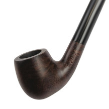 Bruyère-Tabakpfeife Sypuera 73-35 Churchwarden Bent Dunkelbraun
