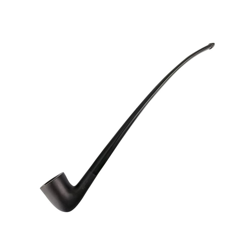 Bruyère-Tabakpfeife Sypuera 69-33 Churchwarden Bent Extrem Dunkelbraun