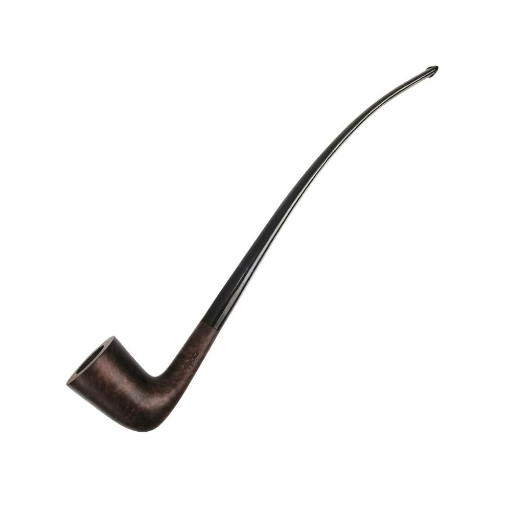 Bruyère-Tabakpfeife Sypuera 69-43 Churchwarden Half Bent Brown