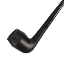 Bruyère-Tabakpfeife Sypuera 69-51 Churchwarden Half Bent Extrem Dunkelbraun