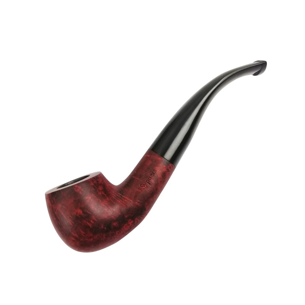 Bruyère-Tabakpfeife Sypuera 73-14 Kenvelo Half Bent Red
