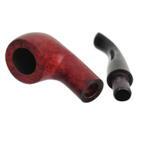 Bruyère-Tabakpfeife Sypuera 73-14 Kenvelo Half Bent Red