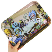 Rolltablett Rick & Morty Unmögliche Aufgabe