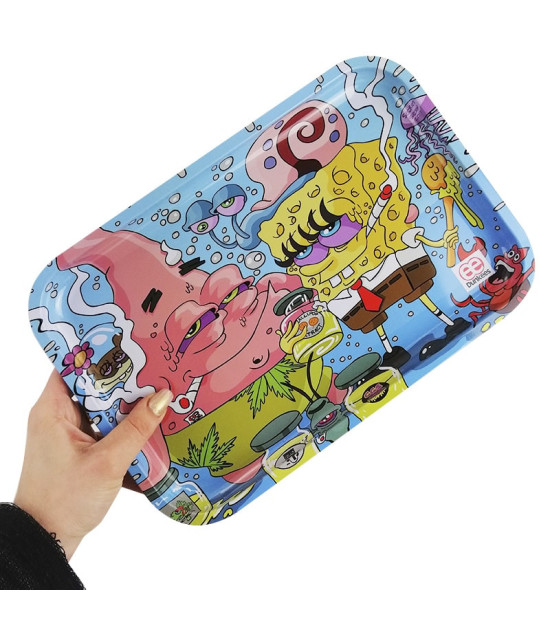 SpongeBob und Patrick Rolltablett
