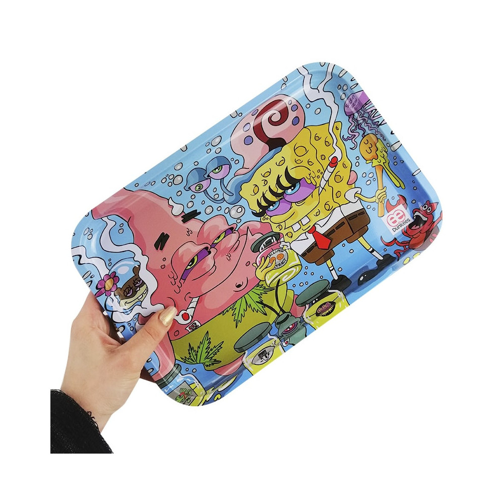 SpongeBob und Patrick Rolltablett