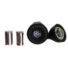 Flowermate Aura Vaporizer – Details der Heizkammer und der Kartuschen