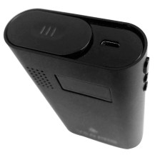 Flowermate V5.0S Pro Version 2 Vaporizer schwarz - Detail der Unterseite des Vaporizers mit USB-Anschluss