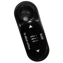 Flowermate V5.0S Pro Version 2 Vaporizer, schwarz – Detailansicht der Heizkammer des Verdampfers.