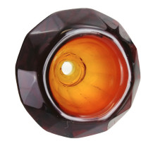 Bongo-Schale, diamantbernsteinfarben, NS 14 mm