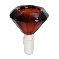 Bongoschale aus diamantfarbenem Bernstein (6180) NS14mm