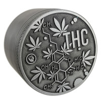 THC-Molekül-Grinder, 5 cm, Metall
