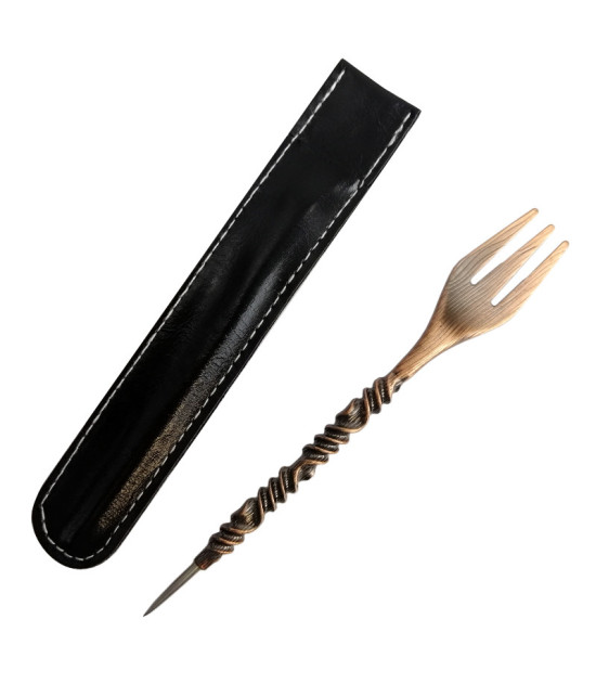 Tabakgabel mit Spitze