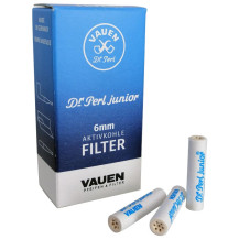 Vauen Kohle-Rohrfilter 6 mm - 30 Stück