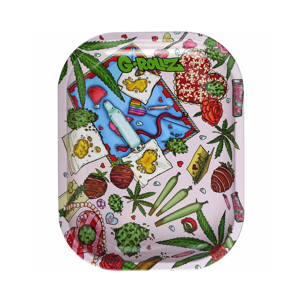 Rolltablett – Valentinstagspicknick – Draufsicht
