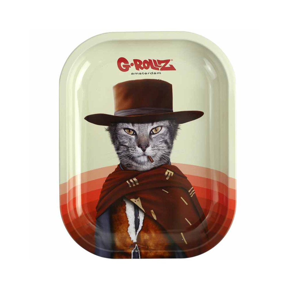 Rolltablett Western Cat Verpackungstablett - Draufsicht