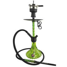 Hookah AMY Deluxe Dervish Schwarz - Grün 60 cm