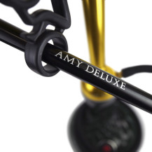 Hookah AMY Deluxe Joy S Gold - Schwarz 60 cm