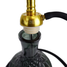 Hookah AMY Deluxe Joy S Gold - Schwarz 60 cm
