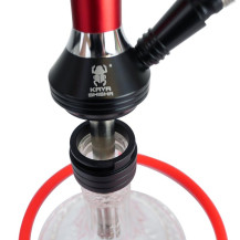 Hookah Kaya Shisha Pentagon Rot 70 cm