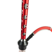 Hookah Kaya Shisha Pentagon Rot 70 cm