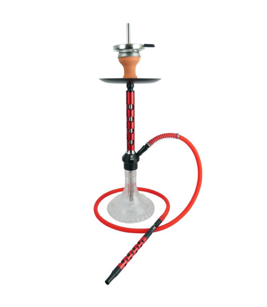Hookah Kaya Shisha Pentagon Rot 70 cm