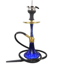 Hookah Aladin EPOX 360 blau - gold 36 cm