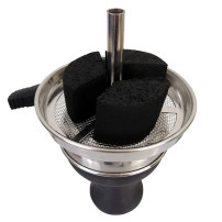 Shisha-Kohle TOM COCO 1 kg Silber - Kohlen für Badchi