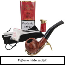 Sypuera Pfeifenset in Rot und Gold