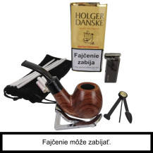 SmokeSho Pfeifenset Silber & Schwarz