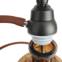 Hookah Unio Shisha 55 cm Schwarz - Braun