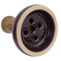 Shisha Crown Oblako 5-Loch Glasierte Brombeere