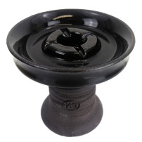 KS Phunnel Black – Hochwertige Keramik-Shisha-Krone