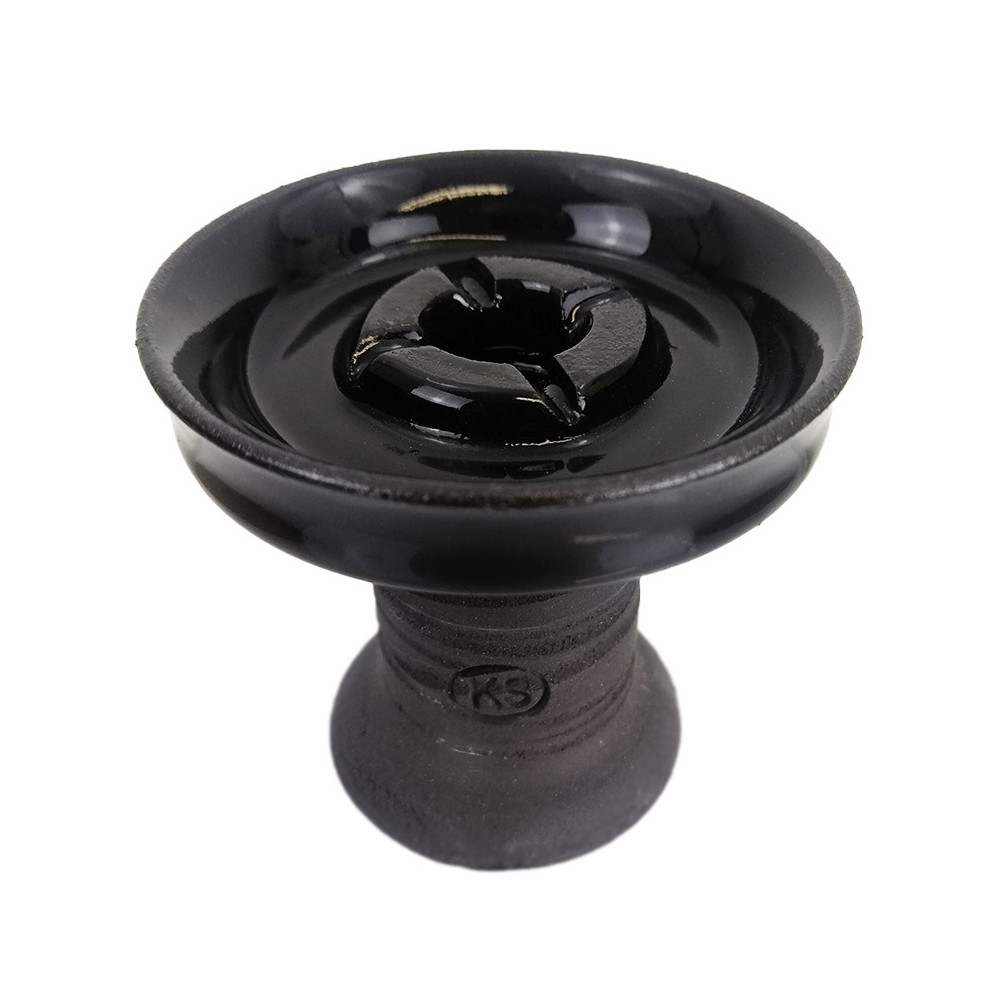 KS Phunnel Black – Hochwertige Keramik-Shisha-Krone