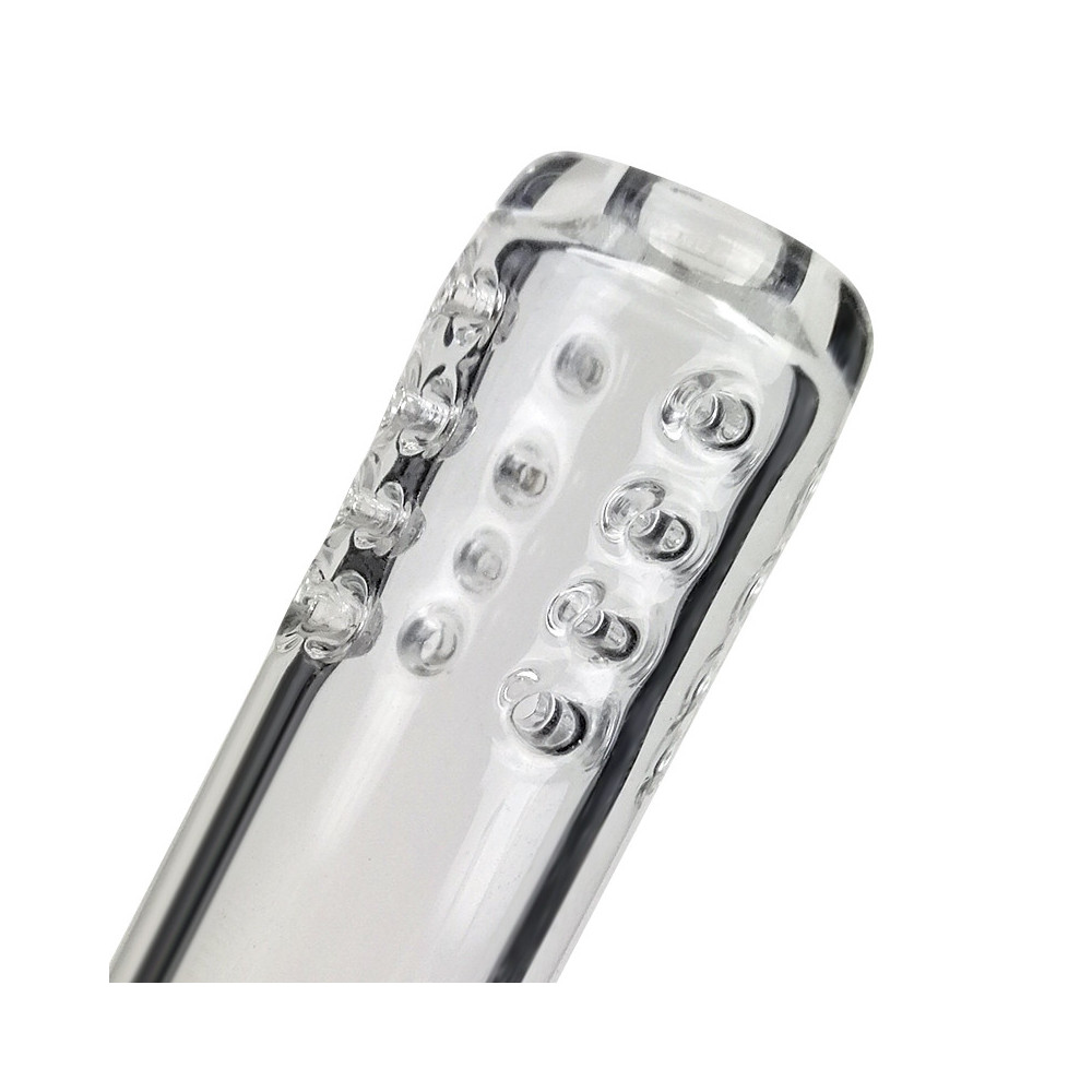 Downpipe für Bong - Adapter - Chillum mit Diffusor 10,5 cm NS19/14