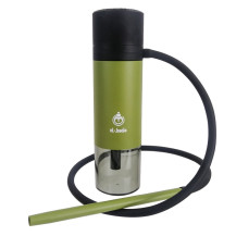 Tragbare Wasserpfeife (Shisha) grün