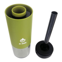 Tragbare Wasserpfeife (Shisha) grün
