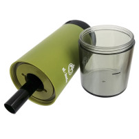 Tragbare Wasserpfeife (Shisha) grün