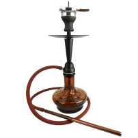 Hookah Unio Shisha 55 cm Schwarz - Braun