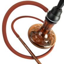 Hookah Unio Shisha 55 cm Schwarz - Braun