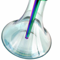 Hookah Kaya Shisha Inox Giza Rainbow Seablue 57 cm