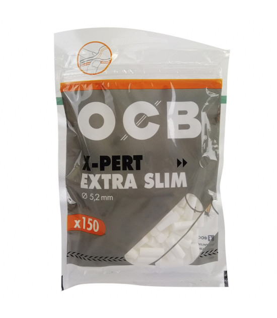 Zigarettenfilter OCB Extra Slim X-PERT 5,2 mm – 150 Stück