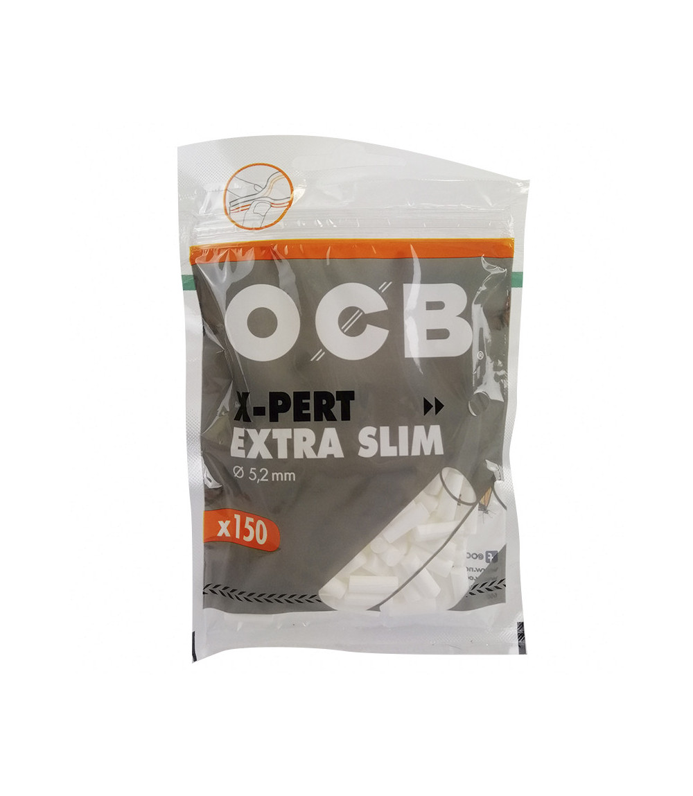Zigarettenfilter OCB Extra Slim X-PERT 5,2 mm – 150 Stück